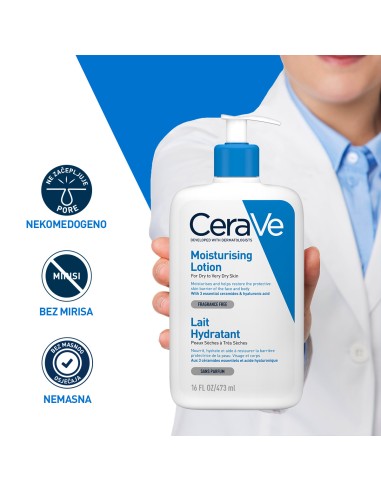 CeraVe Hidratantni losion za suhu do vrlo suhu kožu