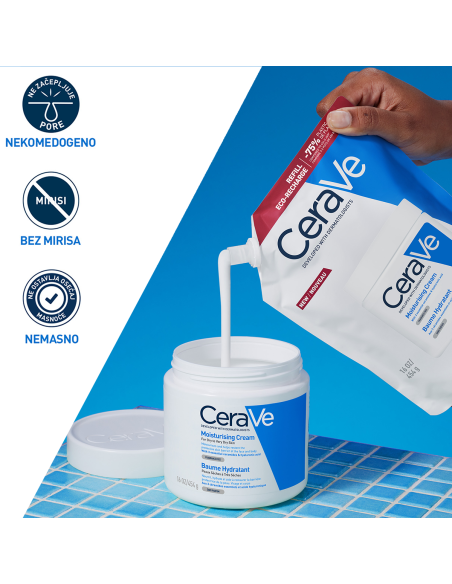 CeraVe Hidratantna krema za suhu do vrlo suhu kožu Refill CeraVe Hidratantna krema za suhu do vrlo suhu kožu Refill