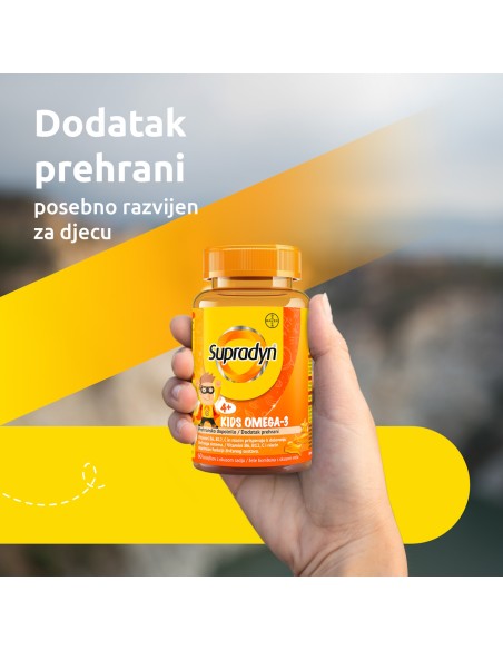 Supradyn Kids Omega-3 bomboni