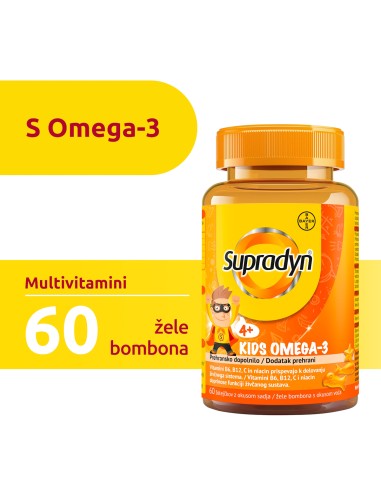 Supradyn Kids Omega-3 bomboni