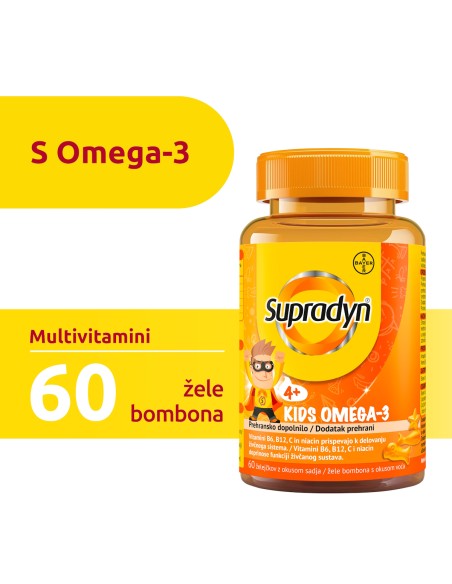 Supradyn Kids Omega-3 bomboni