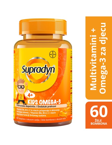 Supradyn Kids Omega-3 bomboni