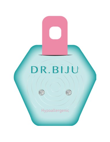 Dr. Biju Hipoalergene naušnice DXI33C001 XIRI 3.3 mm Crystal