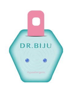 Dr. Biju Hipoalergene naušnice DXI33C206 XIRI 3.3 mm Sapphire