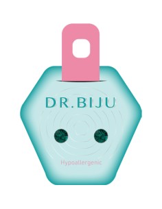 Dr. Biju Hipoalergene naušnice DXI53C205 XIRI 5.3 mm Emerald