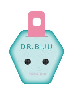 Dr. Biju Hipoalergene naušnice DXI53C253 XIRI 5.3 mm Graphite