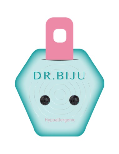 Dr. Biju Hipoalergene naušnice DXI53C253 XIRI 5.3 mm Graphite