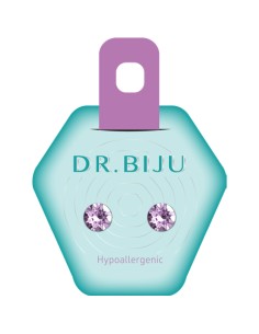 Dr. Biju Hipoalergene naušnice DXI71C371 XIRI 7.1 mm Violet