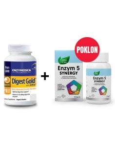 Enzymedica Digest Gold + Zona Vital Enzym 5 Synergy kapsule Promo pakiranje