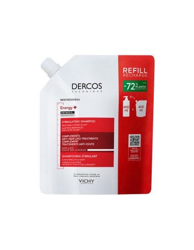Vichy Dercos Šampon Energy+ protiv ispadanja kose Refill 400 ml