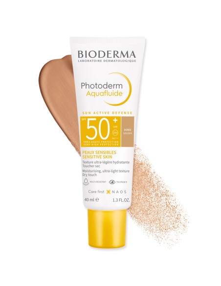 Bioderma Photoderm Aquafluide Tonirana SPF 50+ zlatna Bioderma Photoderm Aquafluide Tonirana SPF 50+ zlatna