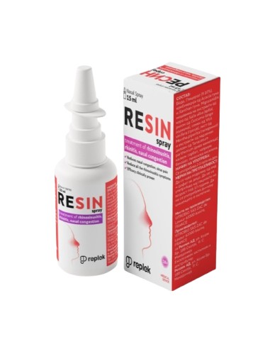Replek Resin sprej za ublažavanje rinosinusitisa, rinitisa i nazalne kongestije