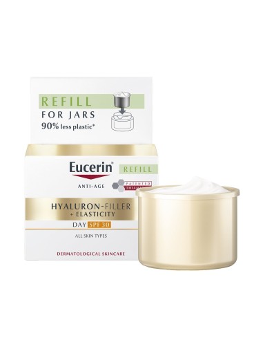 Eucerin Hyaluron-Filler + Elasticity dnevna njega s SPF 30 Refill 99543
