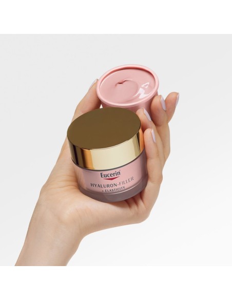 Eucerin Hyaluron-Filler + Elasticity Rose dnevna njega s SPF 30 Refill 99545 Eucerin Hyaluron-Filler + Elasticity Rose dnevna njega s SPF 30 Refill 99545