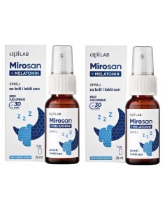 Apilab Mirosan + melatonin sprej 1+1 Promo pakiranje
