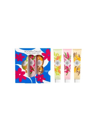 Roger & Gallet Set Trio kreme za ruke Energy Promo pakiranje Roger & Gallet Set Trio kreme za ruke Energy Promo pakiranje