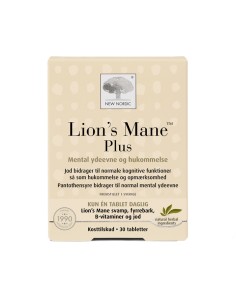New Nordic Lion's Mane Plus (lavlja griva) tablete