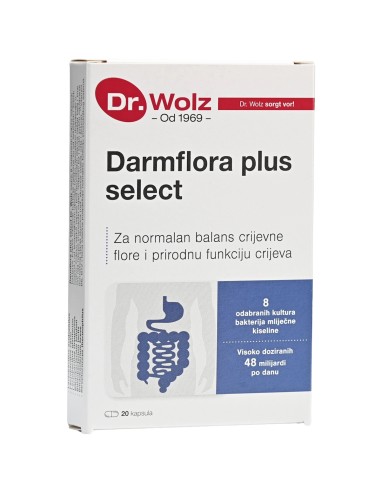 Dr.Wolz Dermaflora Plus Select kapsule