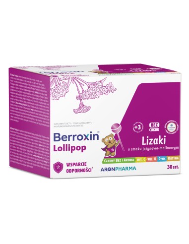 AronPharma Berroxin Lollipop lizalice AronPharma Berroxin Lollipop lizalice