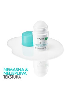 Vichy Deodorant Roll-on dezodorans protiv prekomjernog znojenja do 48h (zeleni) 2