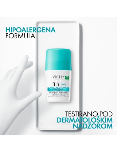 Vichy Deodorant Roll-on dezodorans za regulaciju prekomjernog znojenja anti trace Vichy Deodorant Roll-on dezodorans za regulaciju prekomjernog znojenja anti trace