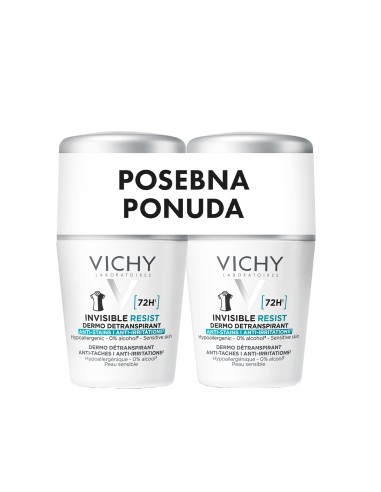 Vichy Deo Invisible resist 72h* Duo Promo pakiranje