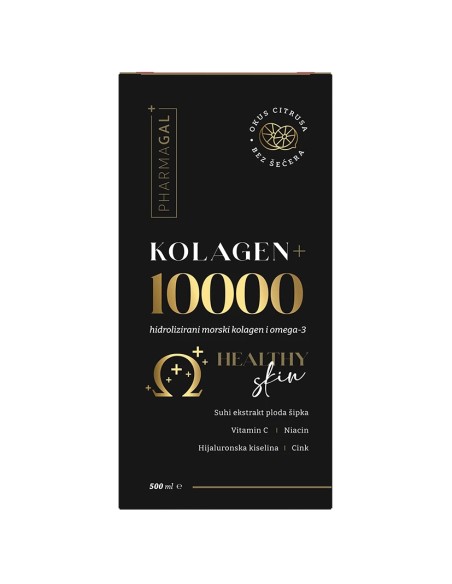 Pharmagal Kolagen + 10000 Omega tekući dodatak prehrani Pharmagal Kolagen + 10000 Omega tekući dodatak prehrani