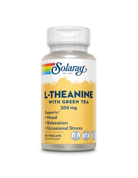 Solaray L-Theanine 200 Mg with Green Tea kapsule