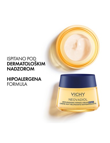 Vichy Neovadiol Hranjiva noćna njega za čvrstoću kože u postmenopauzi s omega kiselinama Vichy Neovadiol Hranjiva noćna njega za čvrstoću kože u postmenopauzi s omega kiselinama