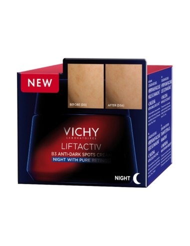 Vichy Liftactiv B3 Anti-Dark spots Noćna krema protiv hiperpigmentacijskih mrlja sa čistim retinolom Vichy Liftactiv B3 Anti-Dark spots Noćna krema protiv hiperpigmentacijskih mrlja sa čistim retinolom