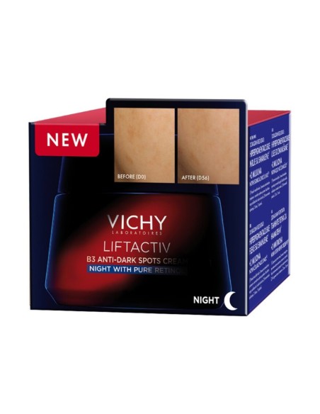 Vichy Liftactiv B3 Anti-Dark spots Noćna krema protiv hiperpigmentacijskih mrlja sa čistim retinolom Vichy Liftactiv B3 Anti-Dark spots Noćna krema protiv hiperpigmentacijskih mrlja sa čistim retinolom