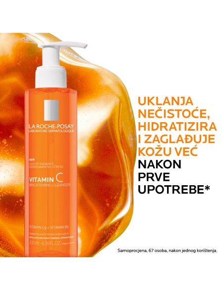 La Roche-Posay Gel za čišćenje lica s Vitaminom C