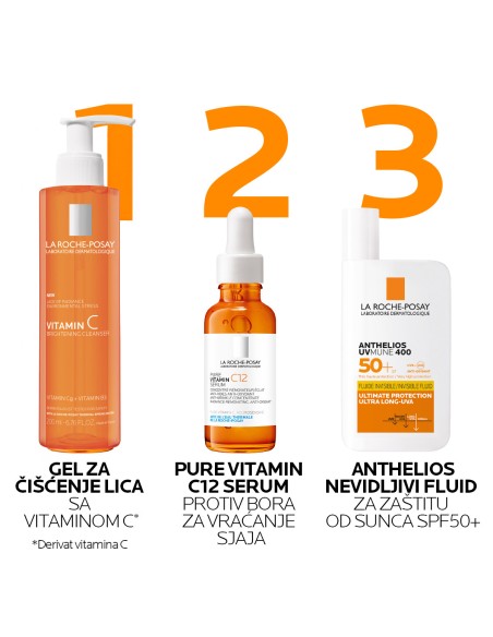 La Roche-Posay Gel za čišćenje lica s Vitaminom C