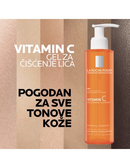 La Roche-Posay Gel za čišćenje lica s Vitaminom C