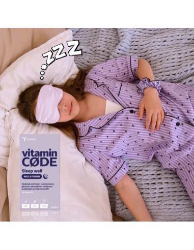 Yasenka Vitamin Code Sleep Well Melatonin kapsule