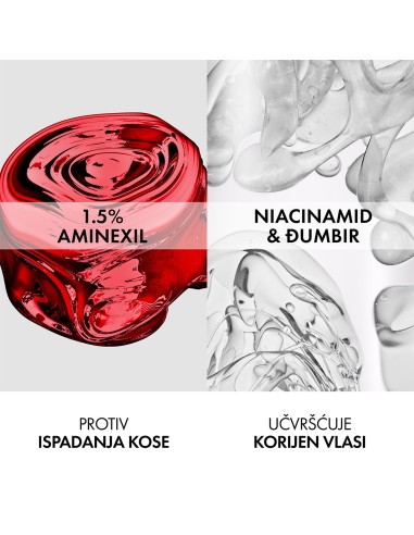 Vichy Dercos Aminexil Clinical R.E.G.E.N Booster Serum za obnovu kose