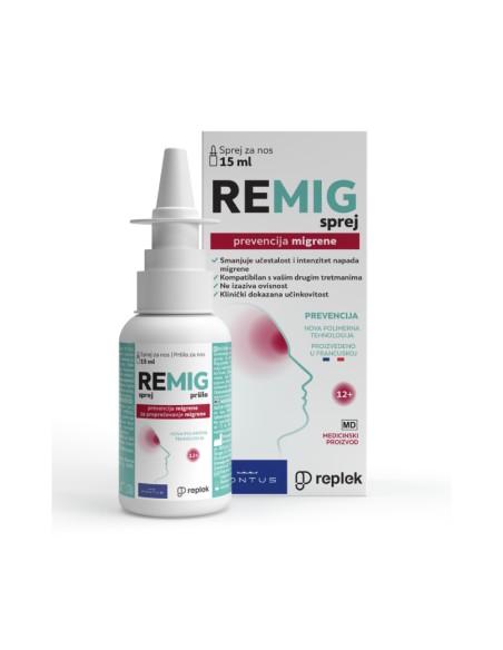 Remig sprej za prevenciju migrene Remig sprej za prevenciju migrene