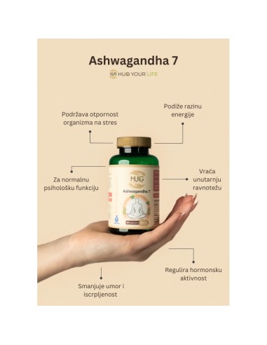 Hug Ashwagandha 7 kapsule