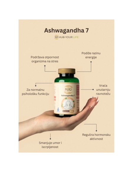 Hug Ashwagandha 7 kapsule