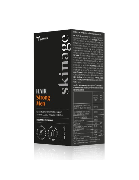 Yasenka Skinage Hair Strong Men za njega kapsule