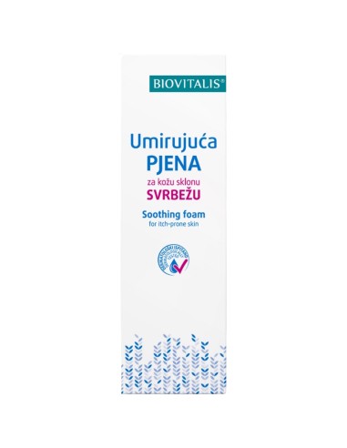 Biovitalis Umirujuća pjena za kožu sklonu svrbežu Biovitalis Umirujuća pjena za kožu sklonu svrbežu