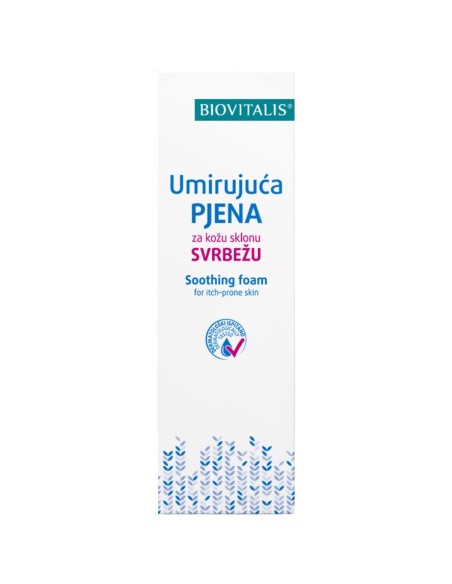 Biovitalis Umirujuća pjena za kožu sklonu svrbežu Biovitalis Umirujuća pjena za kožu sklonu svrbežu