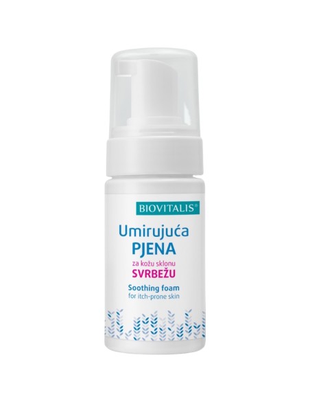 Biovitalis Umirujuća pjena za kožu sklonu svrbežu Biovitalis Umirujuća pjena za kožu sklonu svrbežu