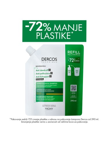 Vichy Dercos Šampon protiv prhuti za suhu kosu Refill Vichy Dercos Šampon protiv prhuti za suhu kosu Refill