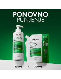 Vichy Dercos Šampon protiv prhuti za suhu kosu Refill 2