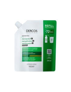 Vichy Dercos Šampon protiv prhuti za suhu kosu Refill