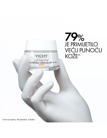 Vichy Liftactiv Hyaluronic Specialist H.A.  Intenzivna dnevna njega protiv bora i za učvršćivanje kože uz SPF30 Vichy Liftactiv Hyaluronic Specialist H.A.  Intenzivna dnevna njega protiv bora i za učvršćivanje kože uz SPF30
