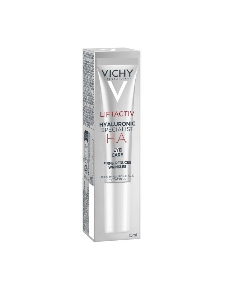 Vichy Liftactiv Hyaluronic Specialist H.A. Njega za učvršćivanje područja oko očiju s hijaluronskom kiselinom Vichy Liftactiv Hyaluronic Specialist H.A. Njega za učvršćivanje područja oko očiju s hijaluronskom kiselinom