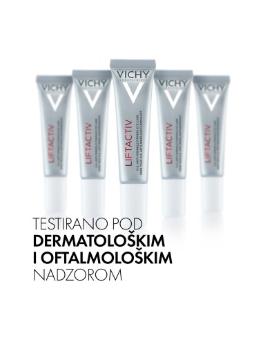 Vichy Liftactiv Hyaluronic Specialist H.A. Njega za učvršćivanje područja oko očiju s hijaluronskom kiselinom Vichy Liftactiv Hyaluronic Specialist H.A. Njega za učvršćivanje područja oko očiju s hijaluronskom kiselinom