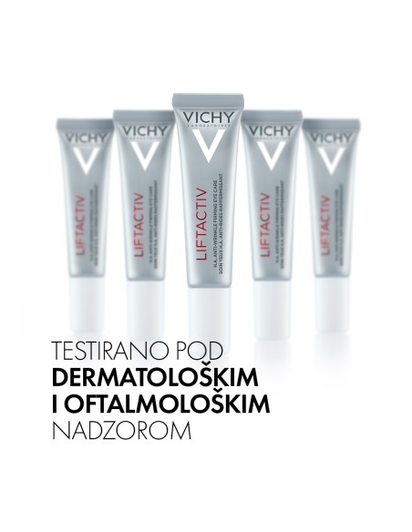 Vichy Liftactiv Hyaluronic Specialist H.A. Njega za učvršćivanje područja oko očiju s hijaluronskom kiselinom Vichy Liftactiv Hyaluronic Specialist H.A. Njega za učvršćivanje područja oko očiju s hijaluronskom kiselinom